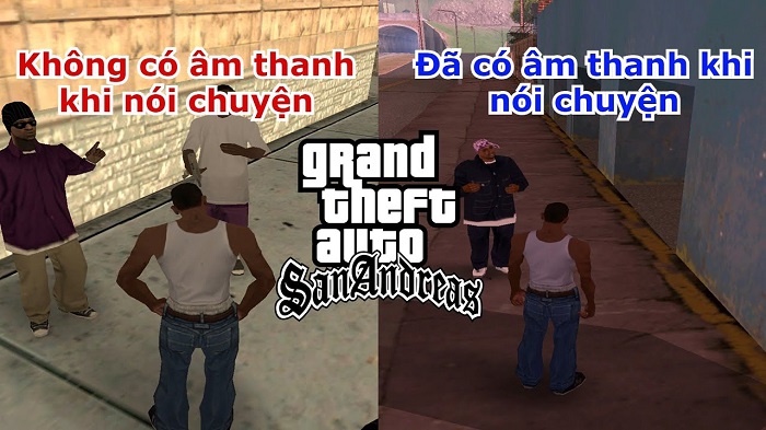 Âm Thanh Mất Trong GTA San Andreas